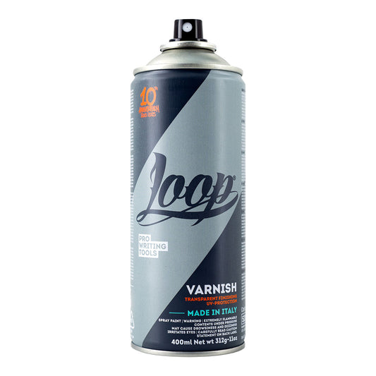 Loop Tech Spray Paint Varnish Satin 400ml