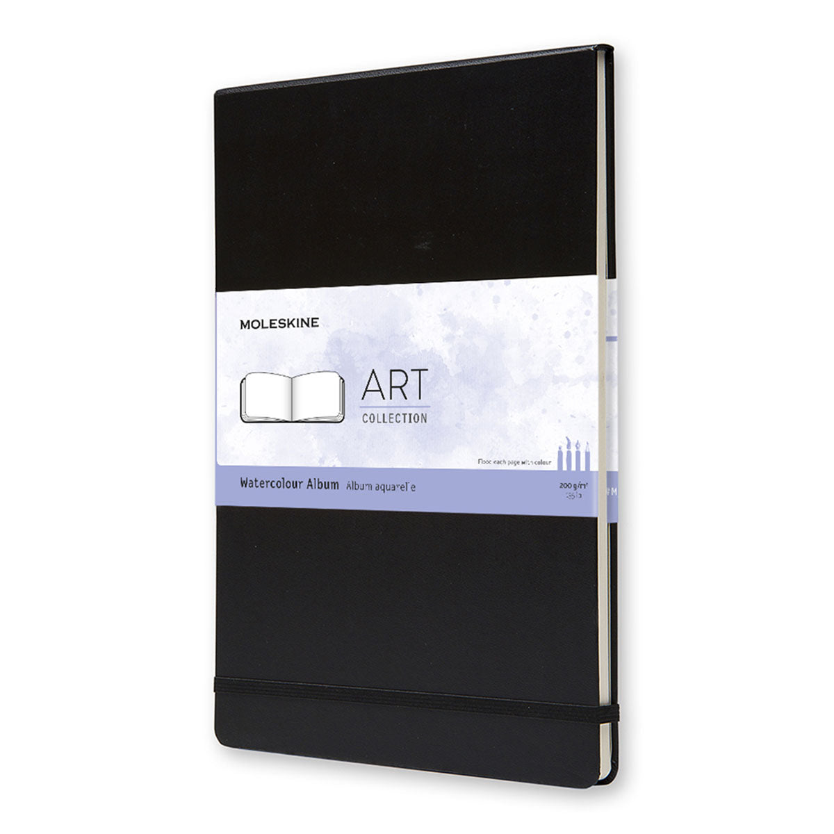 Moleskine A4 Aquarelle book Hard Cover Plain