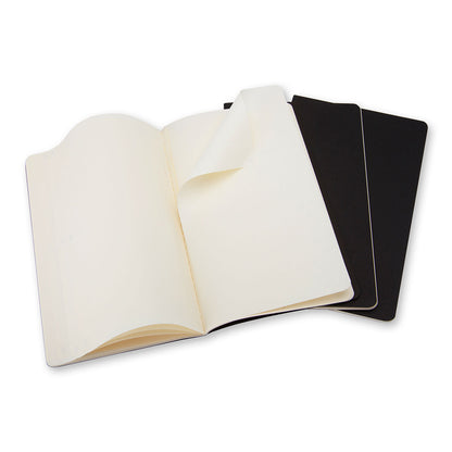 Moleskine Cahier Large Journal Plain Set of 3