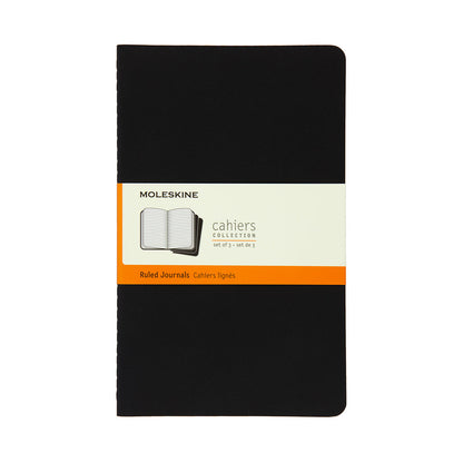 Moleskine Cahier Large Journal Ruled Set of 3