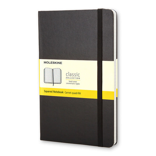 Moleskine Classic Large Notebook Hard Cover Squared