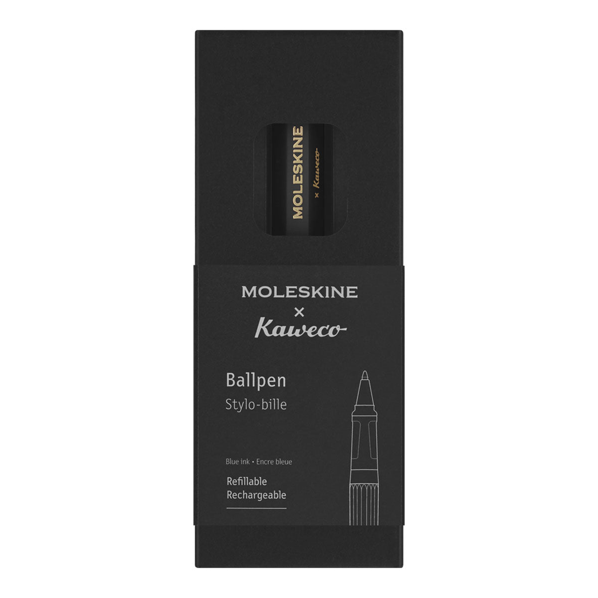 Moleskine x Kaweco Ballpen 1.0 Black