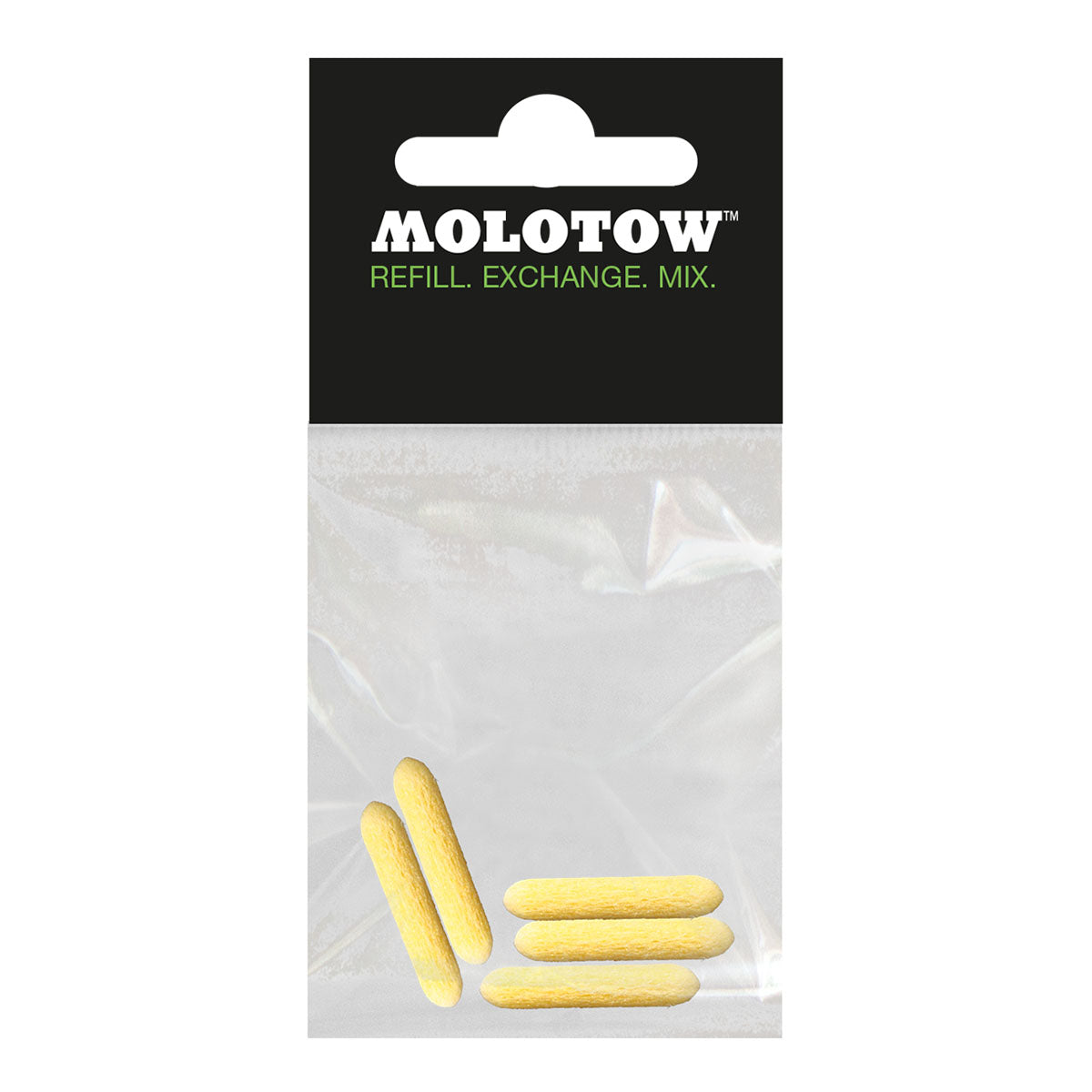 Molotow Exchange Tips Round High-flow 4 mm 5-pack