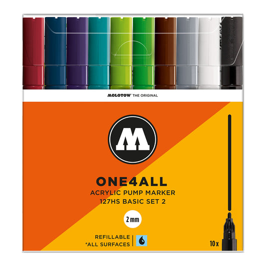 Molotow ONE4ALL 127HS 10set Basic 2