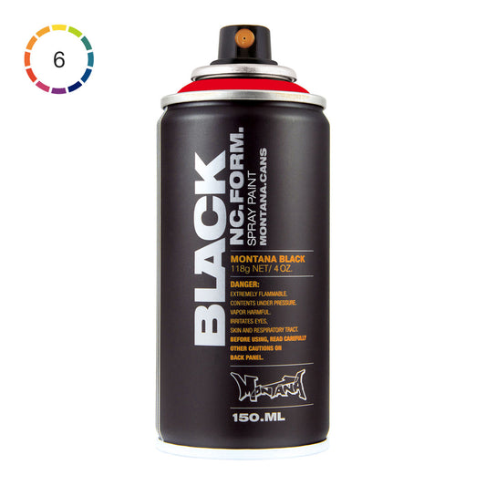 Montana BLACK Spray Paint 150ml