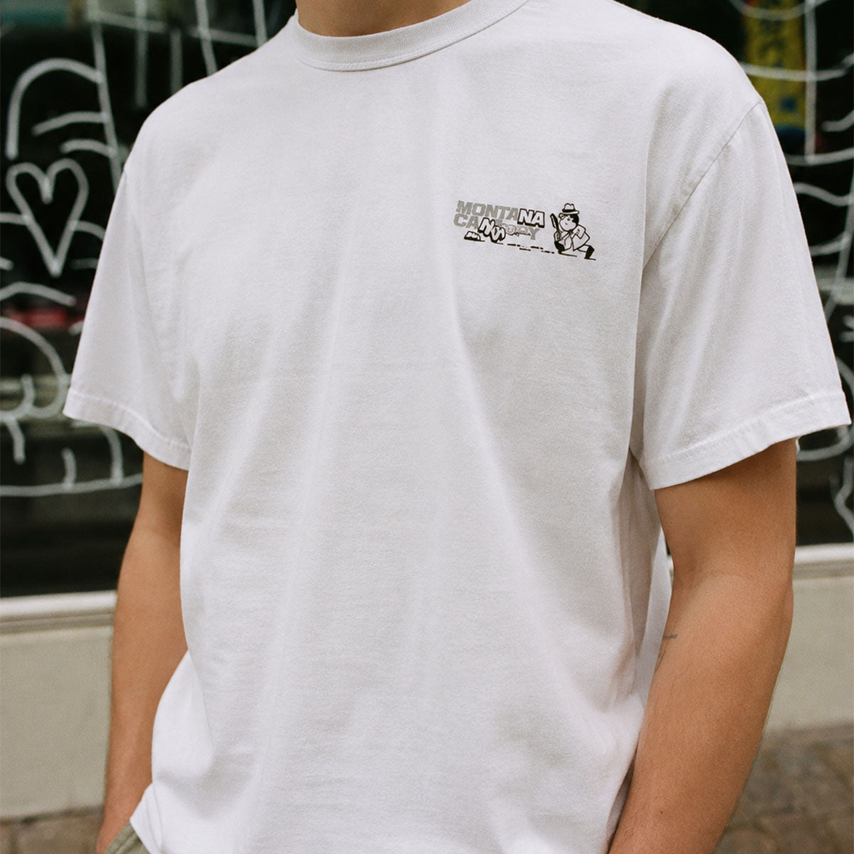 Montana Cans Burglar T-Shirt White