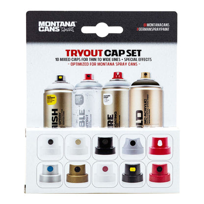 Montana Cans Try Out Cap 10 set