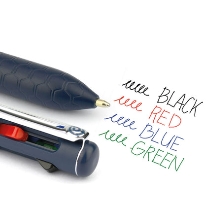 Pentel iZee Ballpoint Pen 4 Colors 1mm Black, Red, Blue, Green