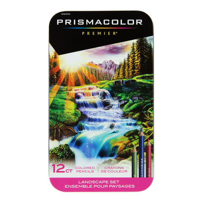 Prismacolor Premier Colored Pencils 12 set, Landscape