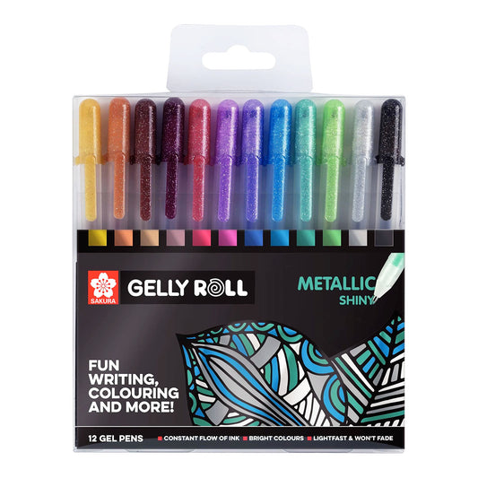 Sakura Gelly Roll 0.5 mm 12 set Metallic Colors