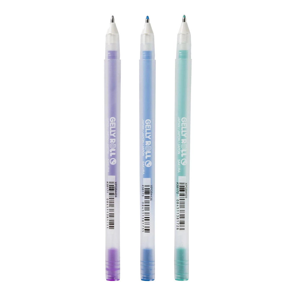 Sakura Gelly Roll 10 Moonlight 0.5 mm 3 set Ocean Colors