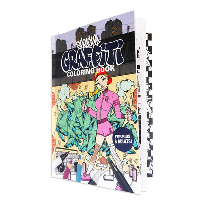 Sketchy Graffiti Coloring Book