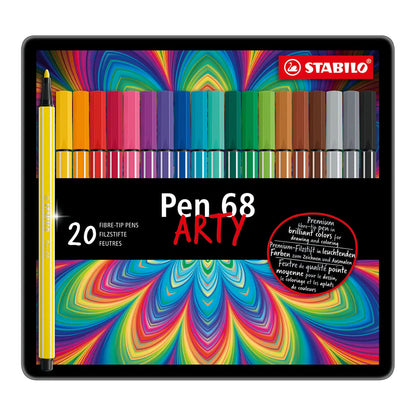 Stabilo Pen 68 Fiber-tip Arty 20 set