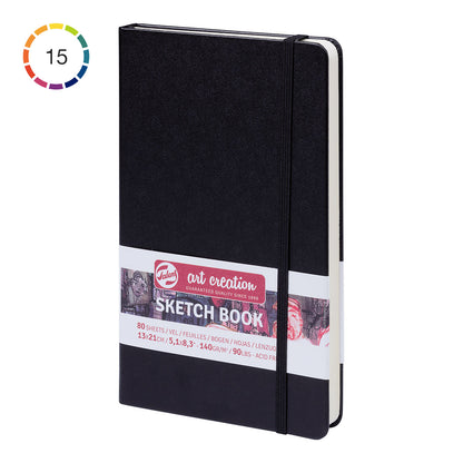 Talens Art Creation Hardcover Sketch Book 13x21cm 140g/80 ark