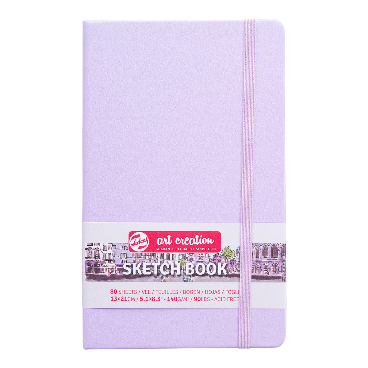 Talens Art Creation Hardcover Sketch Book 13x21cm 140g/80 ark