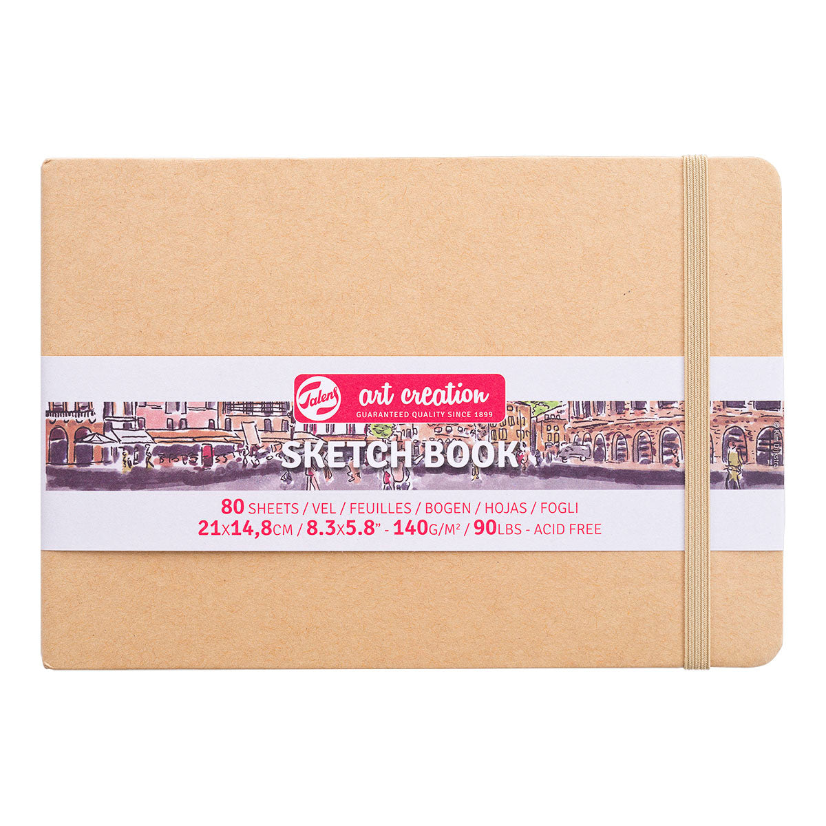 Talens Art Creation Hardcover Sketch Book 21x14cm 140g/80 ark