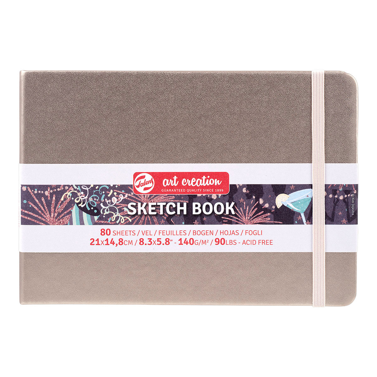 Talens Art Creation Hardcover Sketch Book 21x14cm 140g/80 ark