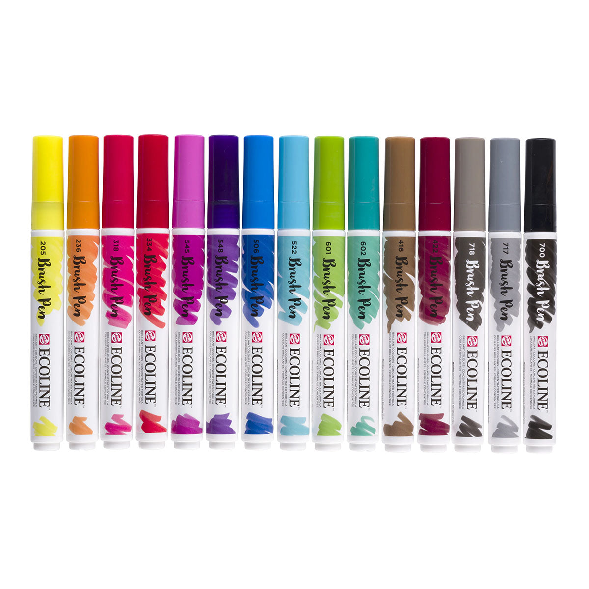 Talens Ecoline Brush Pen 15 set