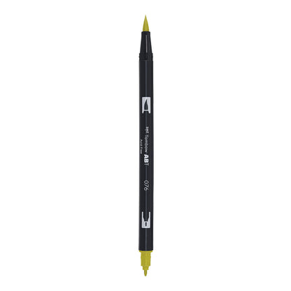 Tombow ABT Dual Brush Pen - 076 Green Ochre