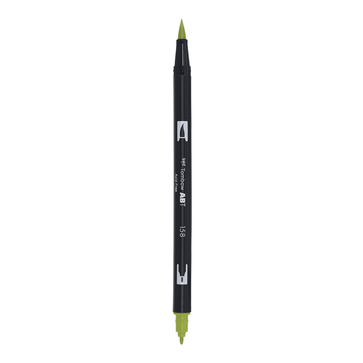 Tombow ABT Dual Brush Pen - 158 Dark Olive