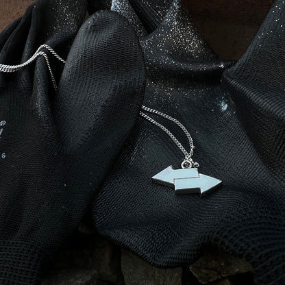 Trackside Shines Systems Skåne Pågan Silver Necklace