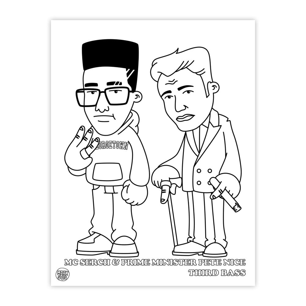 HipHop Coloring book